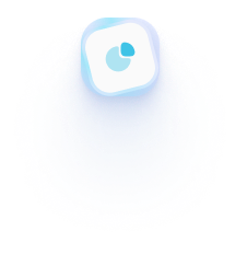 Chart cube illustration